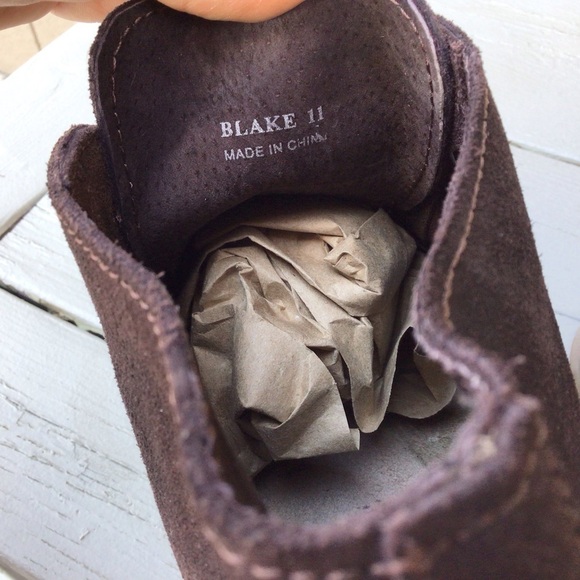 Robert Wayne Blake High Top Brown Boots size 11 main image 11